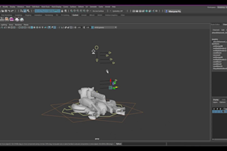 3d toy transformation rig,joints,ik fk cotriol,52 arkit,maya rig,idle animation