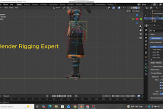 rig your character in blender 3d for animation