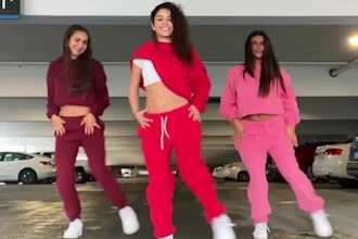 do tik tok dance video, shuffle dance, group dance, afro dance twerking