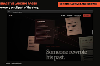 create a high converting book or product landing page