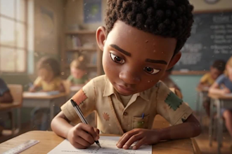 create perfect african folktale video animation,rhymes video