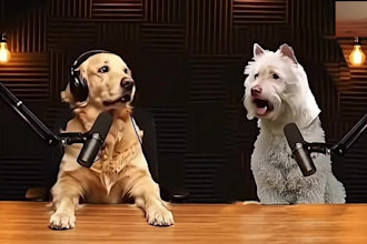 create funny ai talking animal, ai avatar talking ai animal, dog talk video