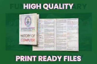 design a unique trifold obituary and funeral program