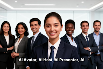 create ai spokesperson avatar video for your company
