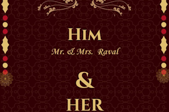 design indian wedding invitation video for whatsapp and instagram