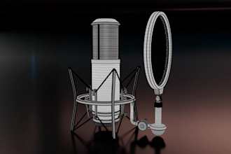 create professional 3d modeling and product animation