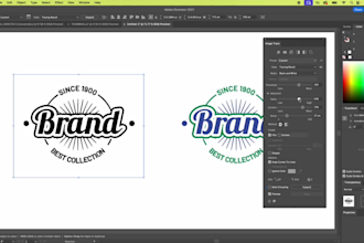 convert logo to vector manual png to vector tracing