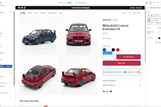fix shopify bugs, CSS, and responsive issues