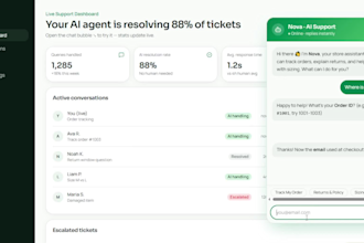 build a custom ai customer support and order tracking chatbot for shopify