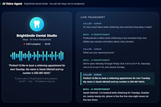 build an ai receptionist for your business