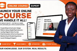 be your online course expert for kajabi and attractwell websites