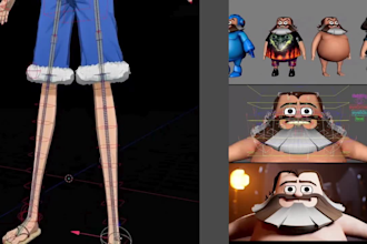 3d model rigging 3d character rig   facial rig, full body rig, animation, uefn