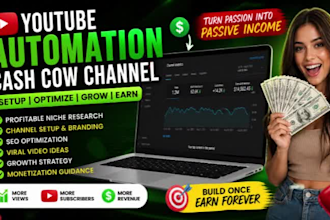 create a profitable youtube automation cash cow channel