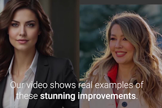 do high end portrait photo retouch professionally