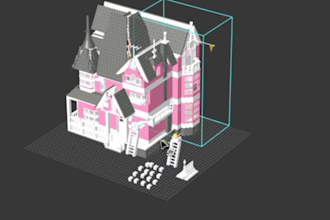 create custom 3d lego designs and lego mosaic