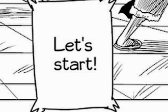 create manga page anime comic animatic storytelling black and white manga art
