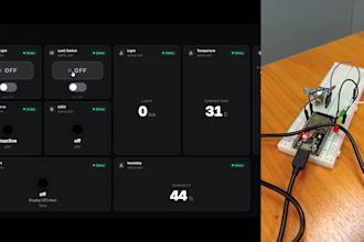 build a modern web dashboard for your iot devices