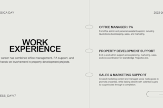 be your virtual assistant for diary management, quickbooks and pa support