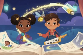 2d music cartoon kids animation music videos animated lyrics video animation