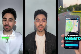 create a professional italian spokesperson and ugc video