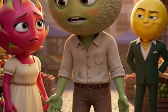 do viral ai fruits story videos