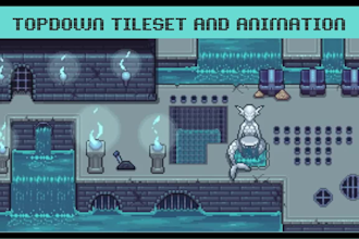 make pixel art tileset pixel game map topdown icon assets for pixel game scenery