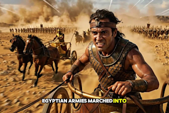 create ai ancient history documentary  videos for youtube
