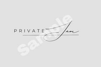 design a modern minimalists logo for your brand
