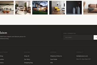 build and design a modern website