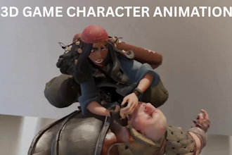 3d rigging unreal engine model fbx file game assets 3d game character animation