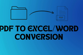 do error free data entry and excel work professionally