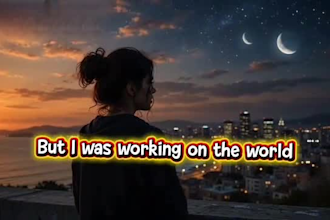 create a professional custom animated lyric video for your song