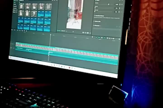 video editing cutting cropping bg removal