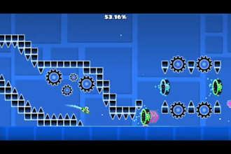 create a great geometry dash layout