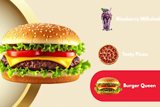 create eye catching food promotion flyers for restaurants