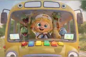 do colorful 3d nursery rhymes and kids learning ai videos