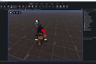 create roblox vfx, combat animation, movesets ability for  roblox game