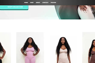 design hair extension website, shopify hair extension website, hair website