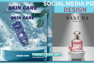 do visual branding, social media design, ad creative