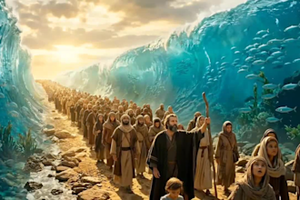 create ai bible animation, christian story telling and bible story videos