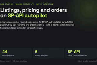 develop odoo apps and integrate amazon sp API or amazon business API