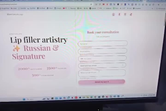 desine to a modern bussines website for you