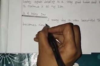 write beautiful handwritten notes,letters and assignments
