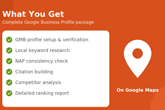 do local SEO audit and google maps ranking strategy for your business