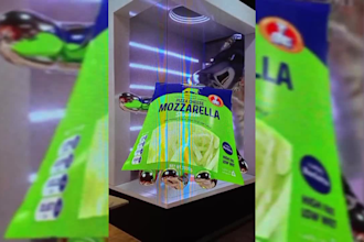 create 3d anamorphic billboard animation for led screens