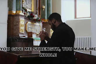 create a gospel lyric video for your christian song