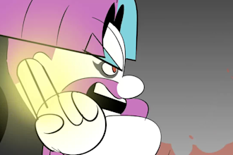 create original frame by frame 2d anime  cartoon animation