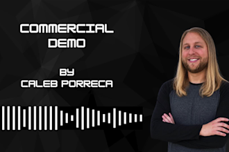 record a professional male american voice over