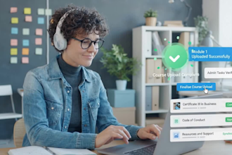 handle student support for your kajabi, thinkific or udemy course