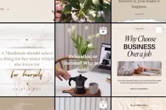 design aesthetic instagram posts and quote designs on canva